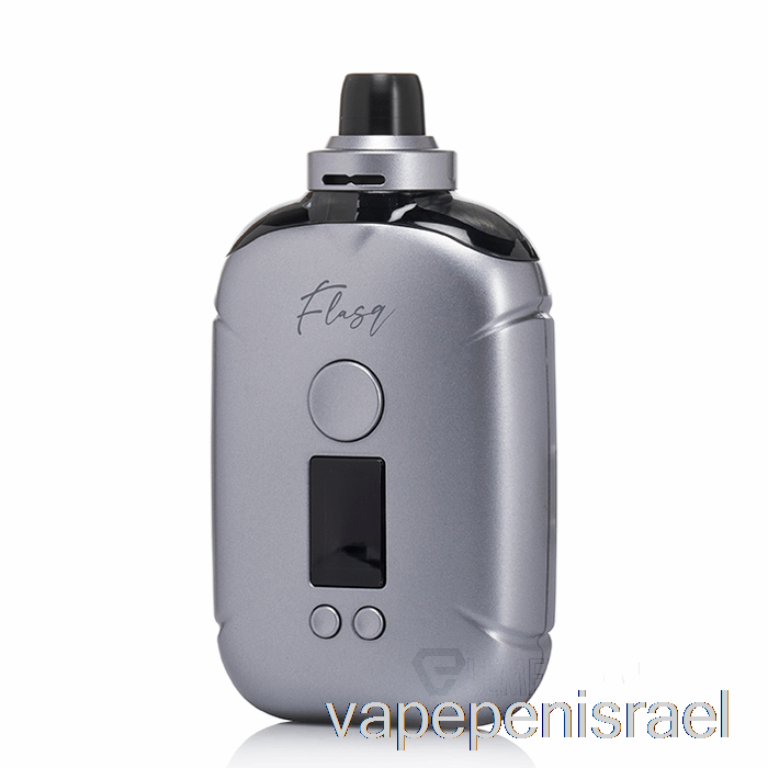 חד פעמי Vape Israel Eleaf Flasq 40w Pod Mod ערכת כסף